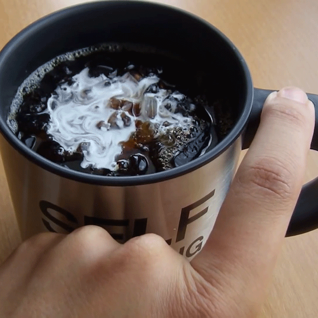 Self Stirring Mug